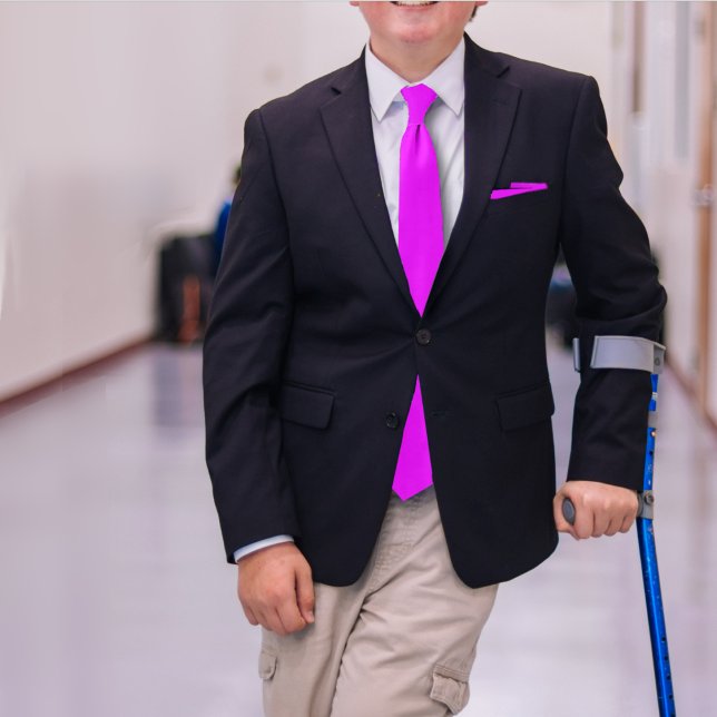 Gravata PCC Electric Violet 2 - AH2015 rosa (Criador carregado)