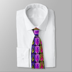 Gravata Peace Necktie
