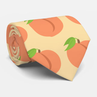 Gravata Peach Southern Peaches Emoji Tie