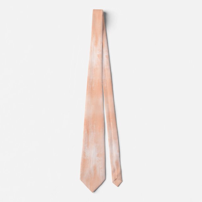 Gravata Peach Watercolor Neck (Frente)