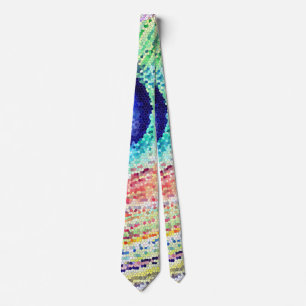 Gravata Peacock Feather T Tie