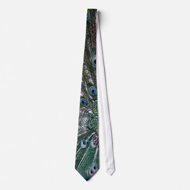 Gravata Peacock Feather tie (Frente)