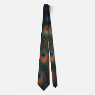 Gravata Peacock Neck Tie