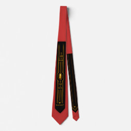 GRAVATA PEAFDOVE® RED GOLDEN EGG TIE — MAIN CHARACTER MAN