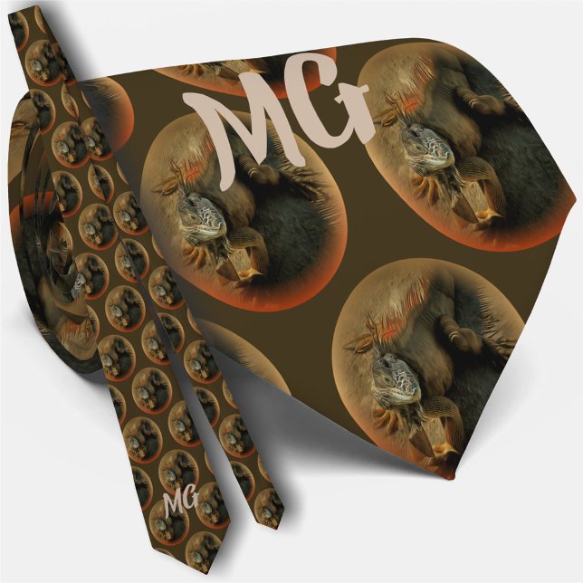 Gravata Pedro o Iguana 0768 (Criador carregado)