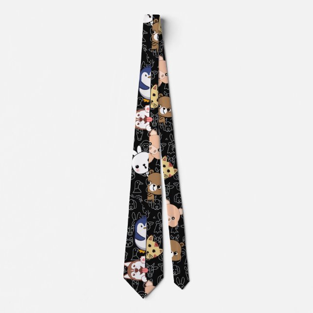 Gravata Peep Black BG (Frente)