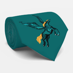 Gravata Pegasus (turquesa)