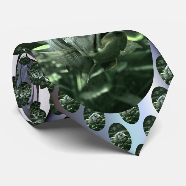 Gravata Peixe de Aquário Feio (Rolled)