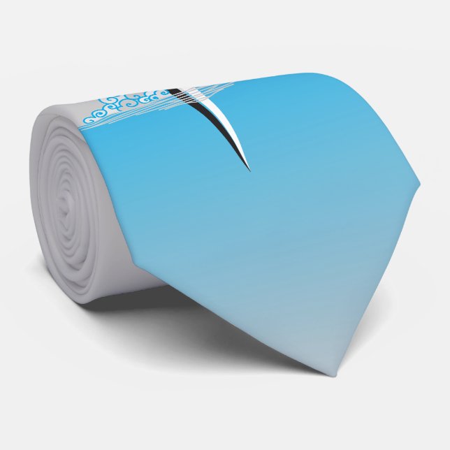 Gravata Peixe de Jesus Espada (Rolled)