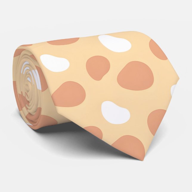 Gravata Pele Selvagem Animal (Rolled)