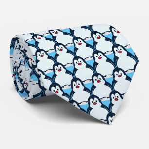 Gravata Penguins Design Necktie