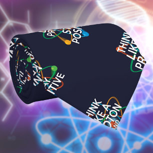 GRAVATA PENSE COMO UMA PROTON E FIQUE POSITIVA.