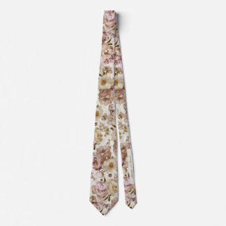 Gravata Peony Weding Pink e Ivory Keepsname + Date