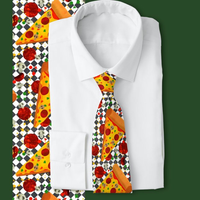 Gravata Pepperoni quente (Pizza lovers, pepperoni, take out, junk food. )