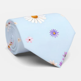 Gravata Pequenas Florações Lilás