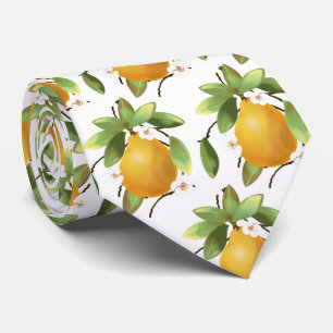 Gravata Peras com Flores