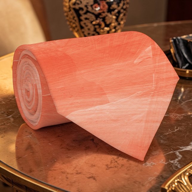 Gravata personalizada com Aquarela Coral (Criador carregado)