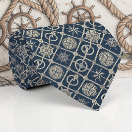 Gravata Personalizada Cordas Náuticas