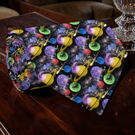 Gravata Personalizada de Ciência Espacial