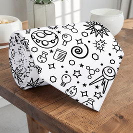 Gravata Personalizada de Ciência Espacial