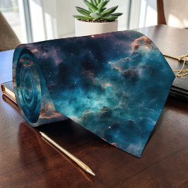 Gravata Personalizada de Ciência Espacial