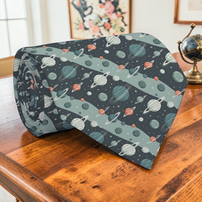 Gravata Personalizada de Ciência Espacial (Criador carregado)