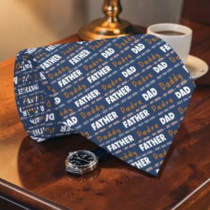 Gravata Personalizada Dia dos Pais