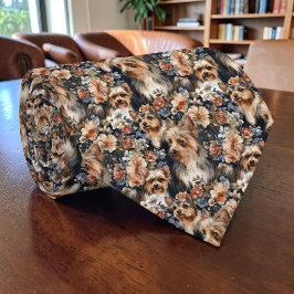 Gravata Personalizada Dog Yorkie Yorkshire Terrier