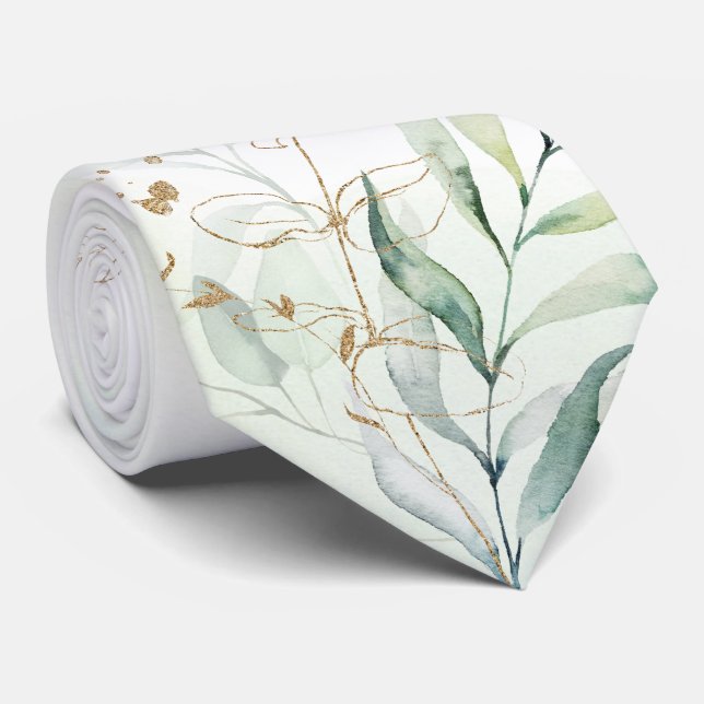 Gravata personalizada Eucalyptus (Rolled)