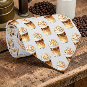 Gravata Personalizada para Amantes de Café