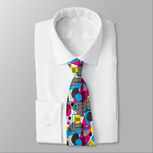 Gravata Personalizada Retro Anos 80 – Moda Elegant