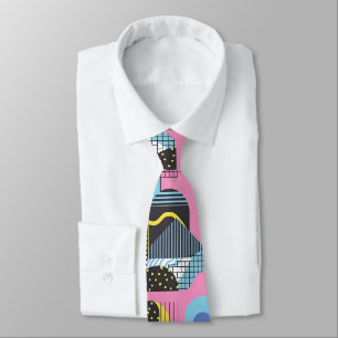 Gravata Personalizada Retro Anos 80 – Moda Elegant