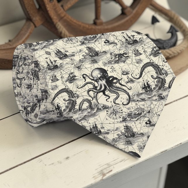 Gravata Personalizada Toile Náutico (Criador carregado)
