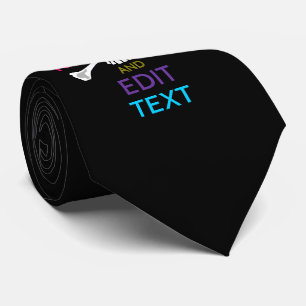 Gravata Personalizar com Texto Manter Calm Crossbones Crâ