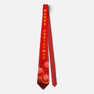 Gravata Personalizar Natal Vermelho