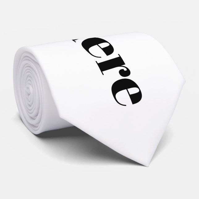 Gravata Personalizar ou personalizar (Rolled)