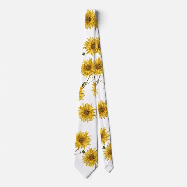 Gravata Personalize o partido do girassol (Frente)