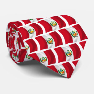 Gravata Peru Flag Tie