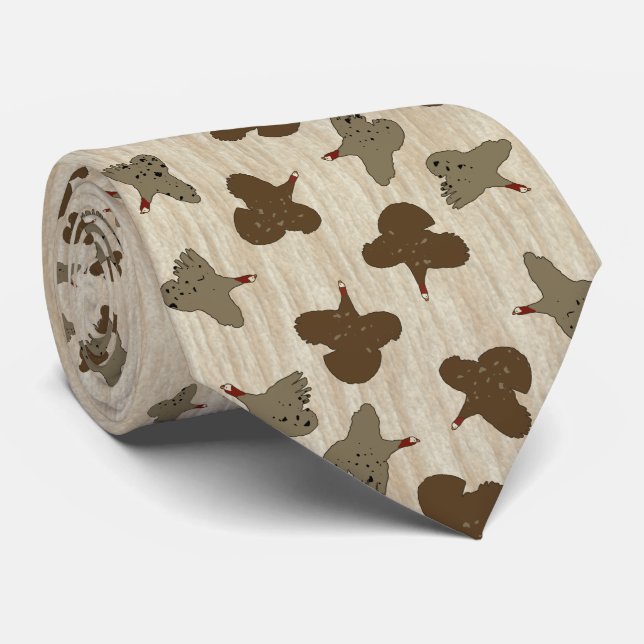 Gravata Perus voadores (Rolled)