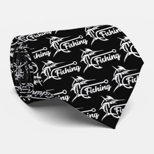 Gravata Pesca de Gancho Masculino