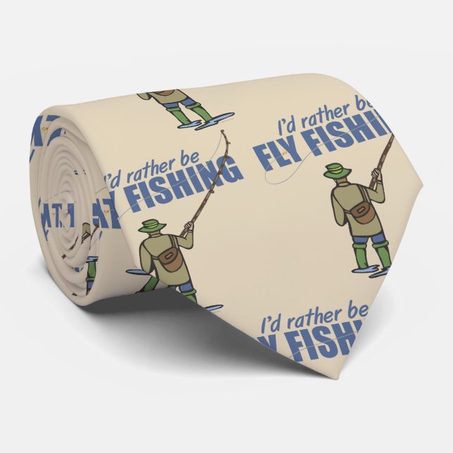 Gravata Pesca de sobrevoos (Rolled)