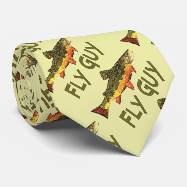 Gravata Pesca de trutas de carne| Cara (Rolled)