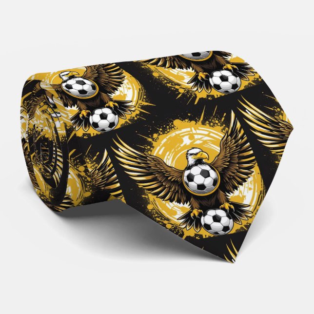 Gravata Pescoço de Futebol do Esportes Eagles (Rolled)