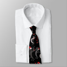 Pescoço de Natal Kokopelli Tie