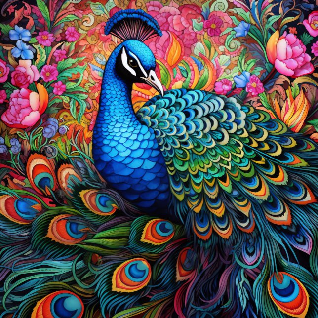 Gravata Pescoço de Peacock Único Elegante (Criador carregado)