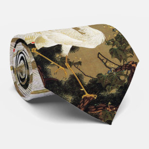 Gravata PHOENIX, Penas, Corações Florais