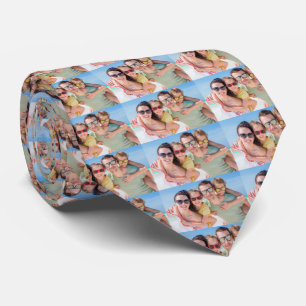 Gravata Photo Family Personalised Neck Tie