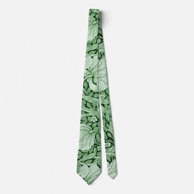 Gravata Pimpernel Green, William Morris (Frente)