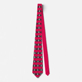 Gravata Pink Cavalier King Charles Spaniel Tie
