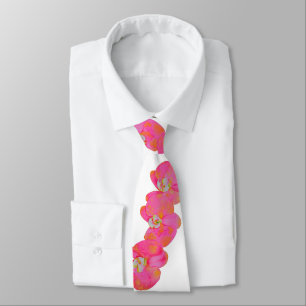 Gravata Pink Orchids